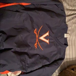 University of Virginia pullover windbreaker